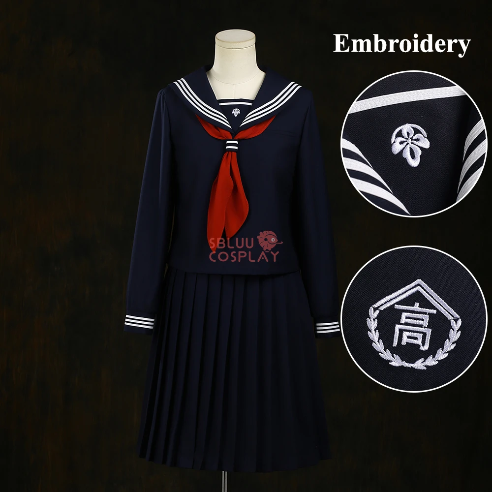 Embroidery Uniforms - Kostium Cosplay SBluuCosplay Shimizu Hinako, haftowany