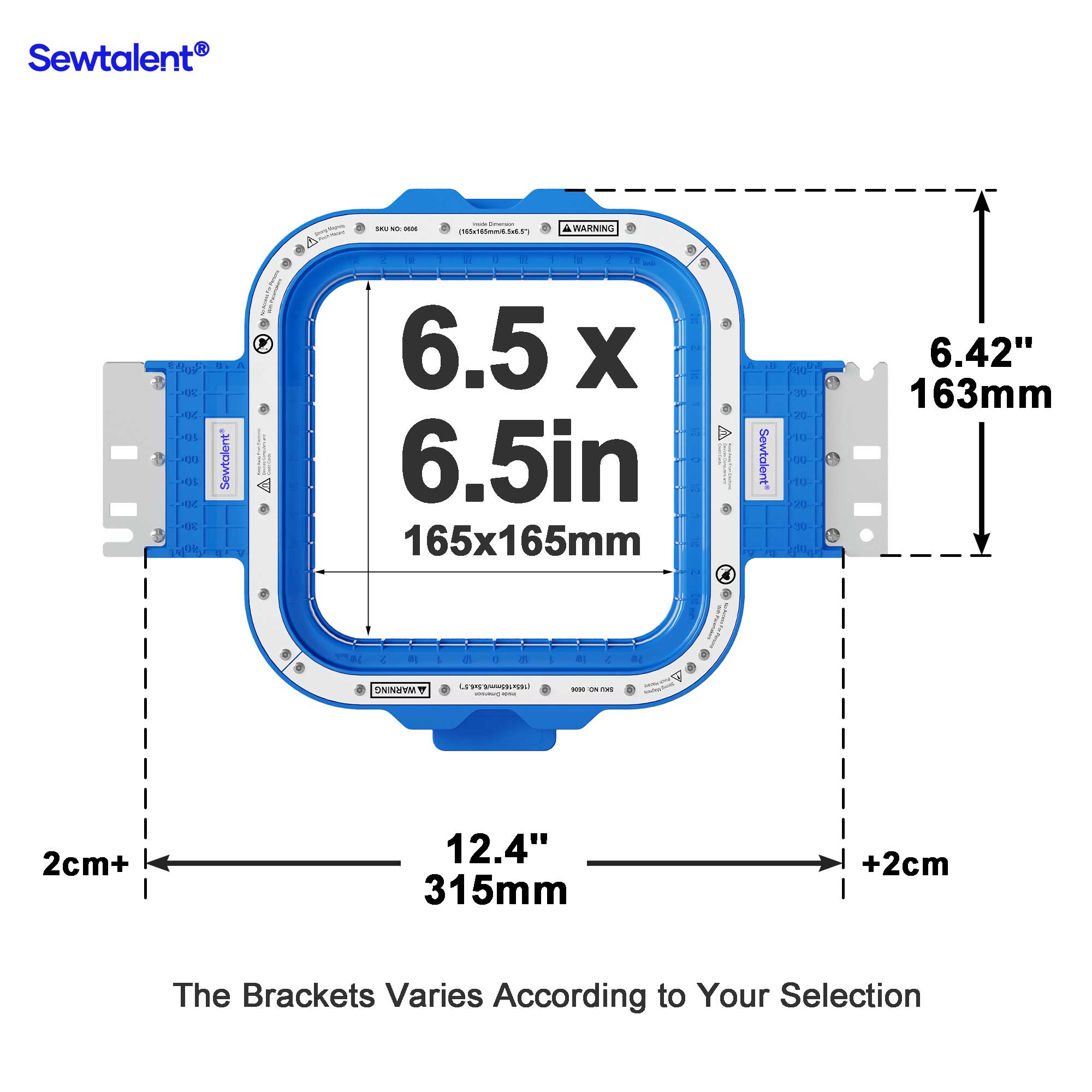Sewpassion-Magnetyczne tambork – Embroidery Hoop Plastic recenzja i cena