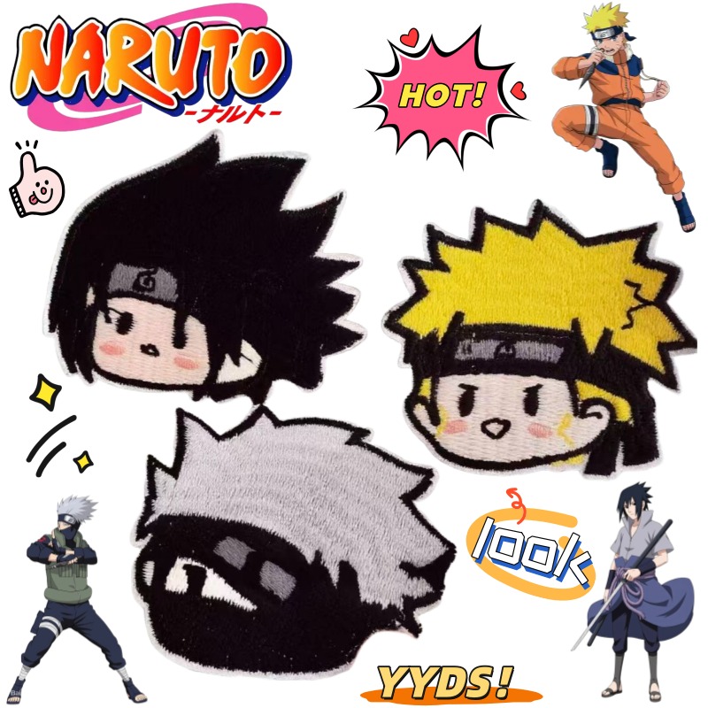NARUTO Uzumaki Naruto Uchiha S – Embroidery Patches recenzja i cena
