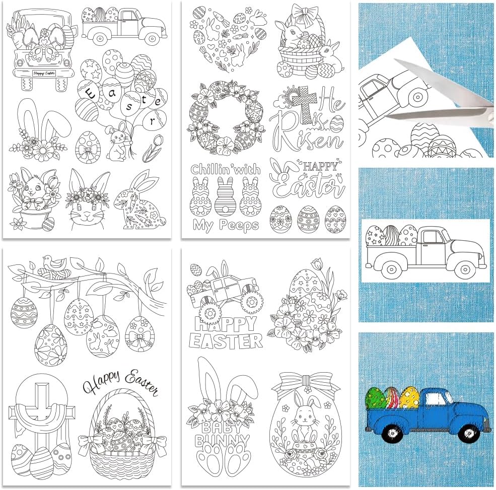 ORIGACH 4 arkusze rozpuszczaln – Embroidery Design Patterns Flowers recenzja i cena