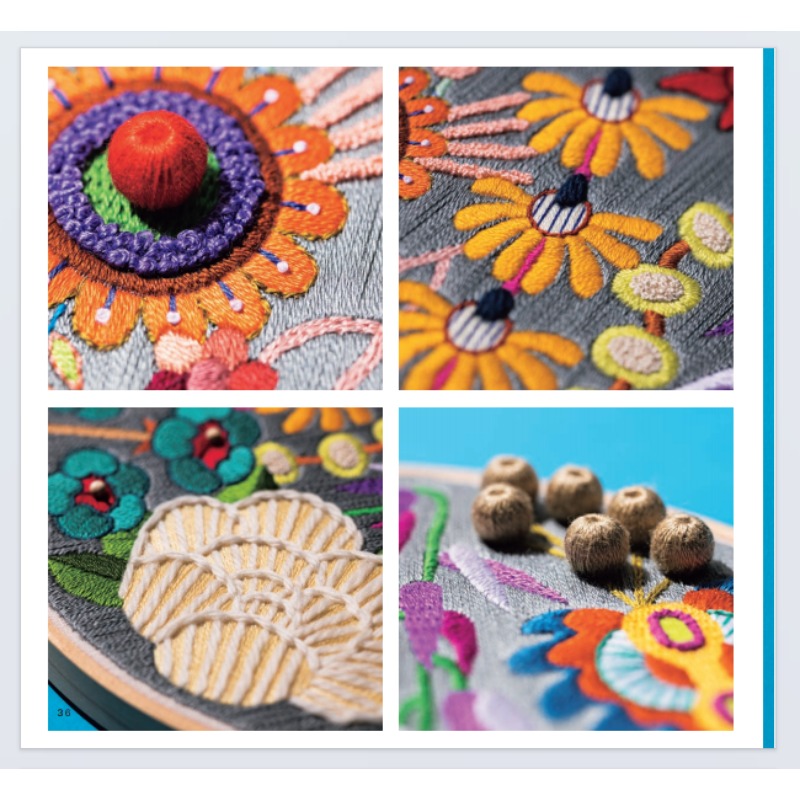 Wzory do haftowania dla począt – Embroidery Design Patterns Flowers recenzja i cena