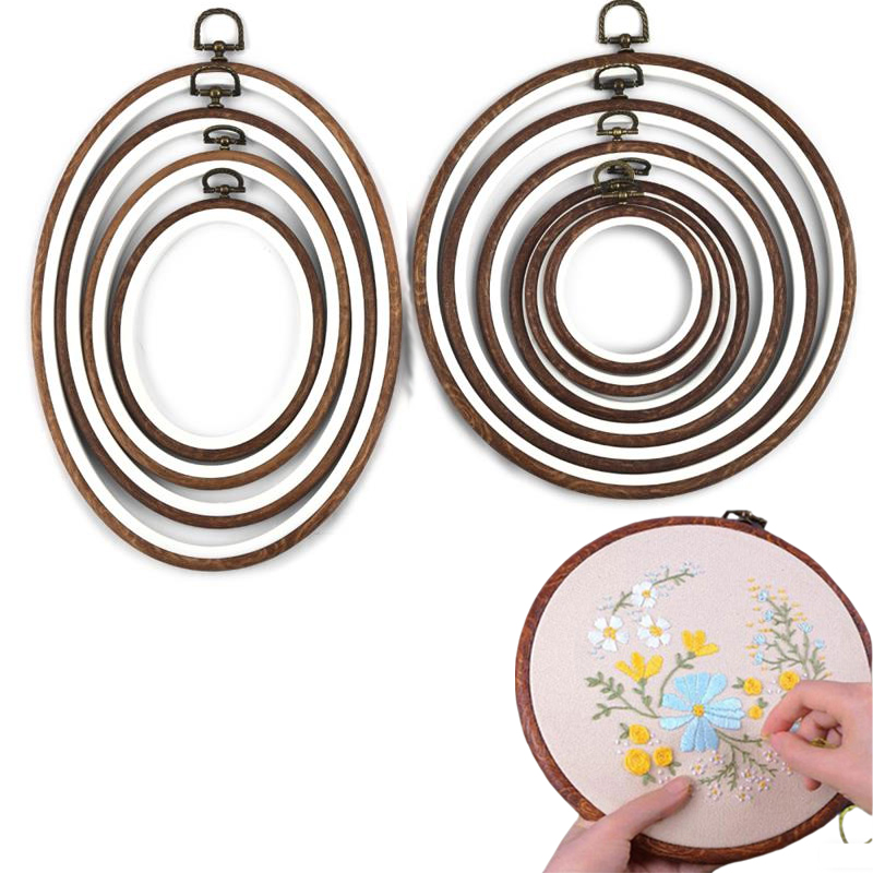 10 SZT. Narzędzi do szycia Okr – Embroidery Hoop Plastic recenzja i cena