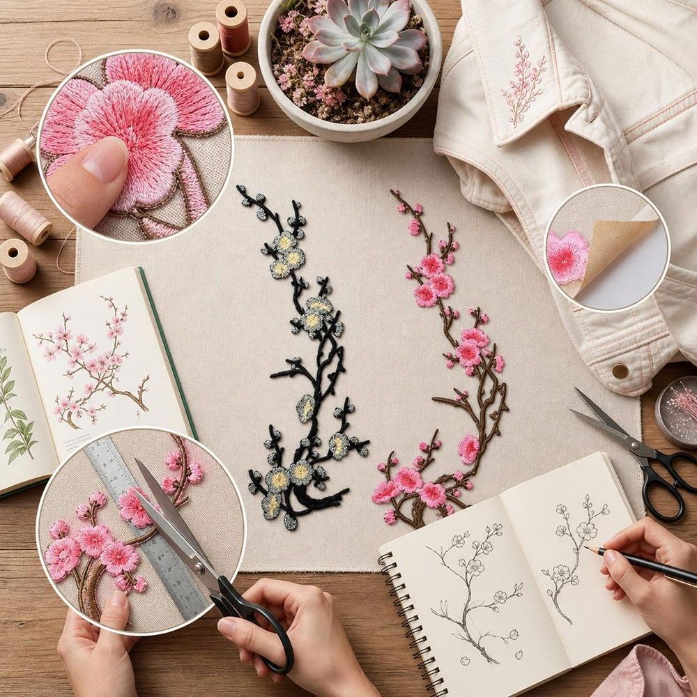 Samodzielnie wykonane naszywki – Embroidery Patches recenzja i cena