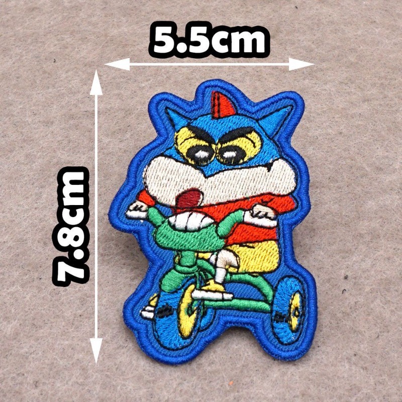 Naklejki z haftowanej tkaniny  – Embroidery Patches recenzja i cena