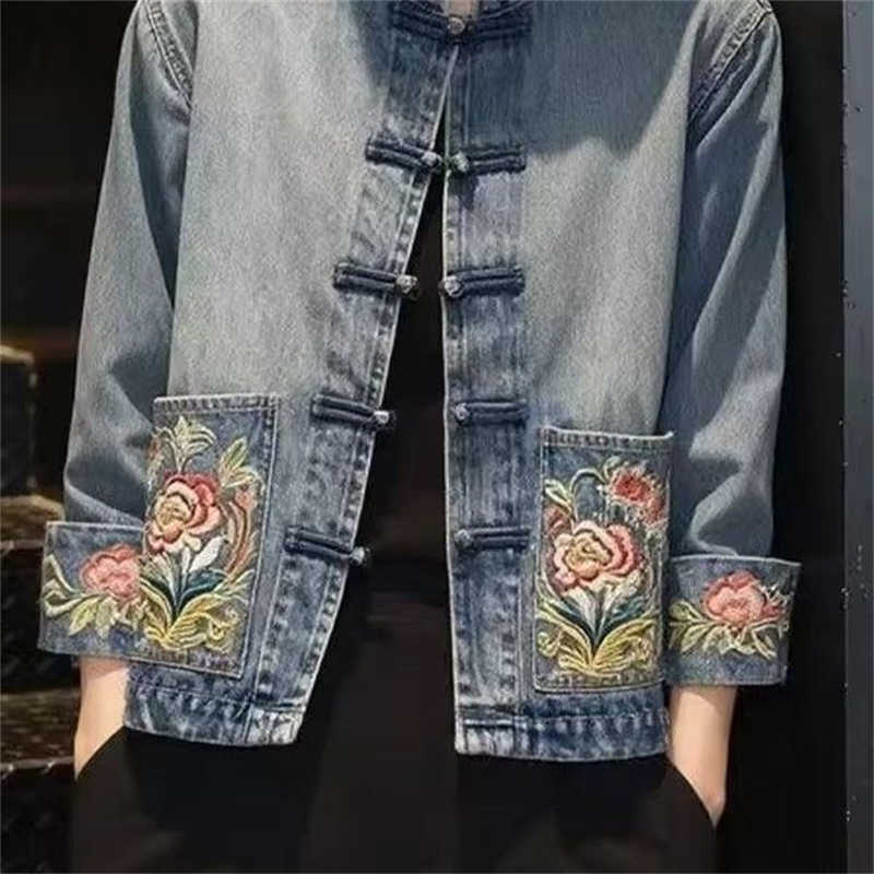 Wiosenno-jesienna, piękna, haf – Embroidery Jeans recenzja i cena