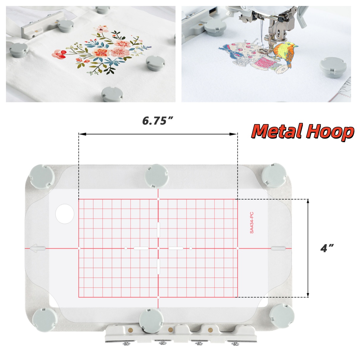Magnetyczny tamborek do haftow – Embroidery Hoop Plastic recenzja i cena