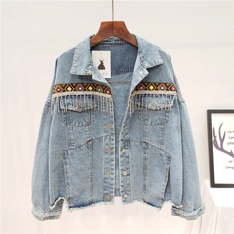 Kurtka jeansowa damska z hafte – Embroidery Jeans recenzja i cena