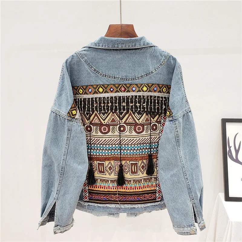 Kurtka jeansowa damska z hafte – Embroidery Jeans recenzja i cena