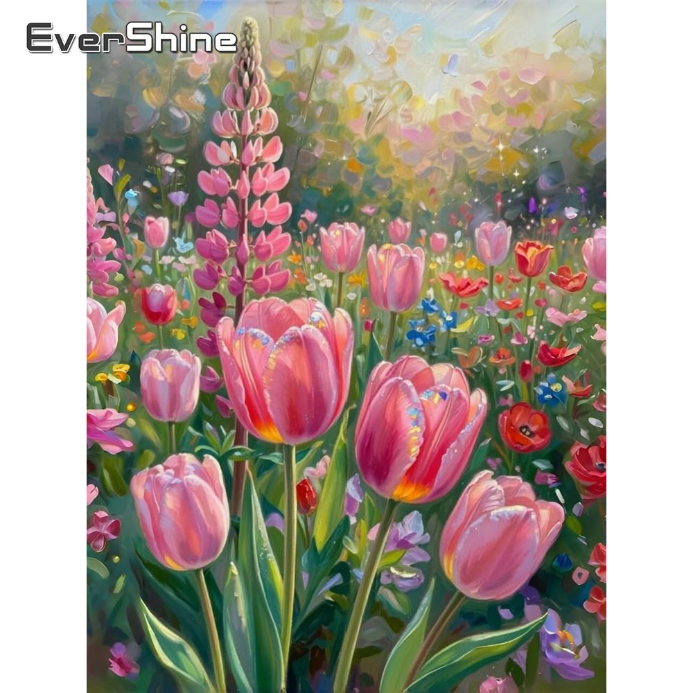 Zestaw do haftu krzyżykowego E – Embroidery Design Patterns Flowers recenzja i cena