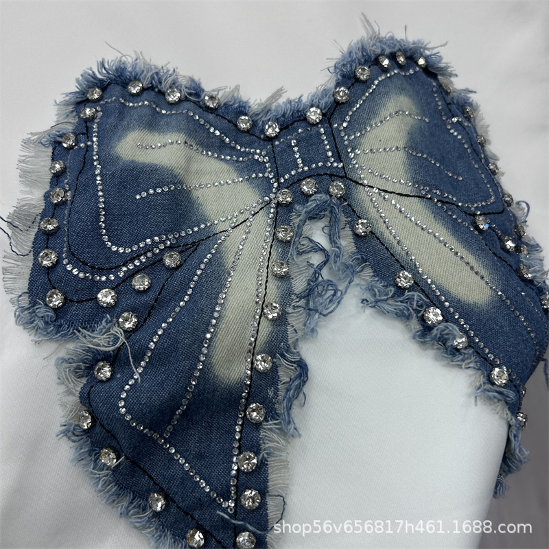Nowy, luźny damski komplet dwu – Embroidery Jeans recenzja i cena