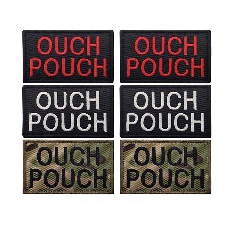 Naszywki 8*5CM OUCH POUCH / Na – Embroidery Backpack Kit recenzja i cena