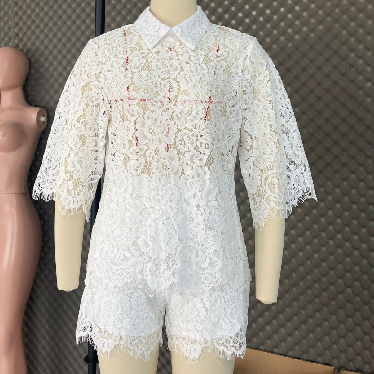 Seksowny koronkowy komplet z h – Embroidery Motif recenzja i cena