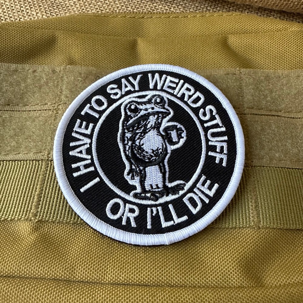 Muszę mówić dziwne rzeczy, bo  – Embroidery Patches recenzja i cena