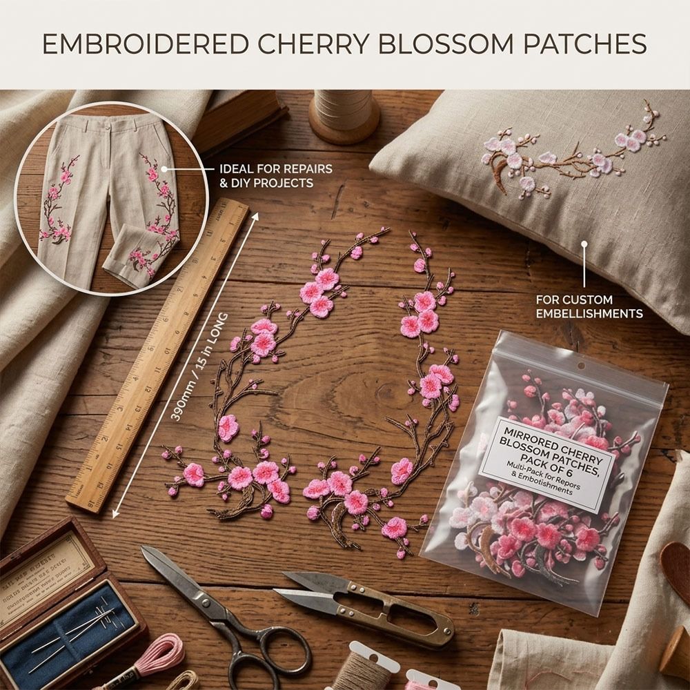 Samodzielnie wykonane naszywki – Embroidery Patches recenzja i cena