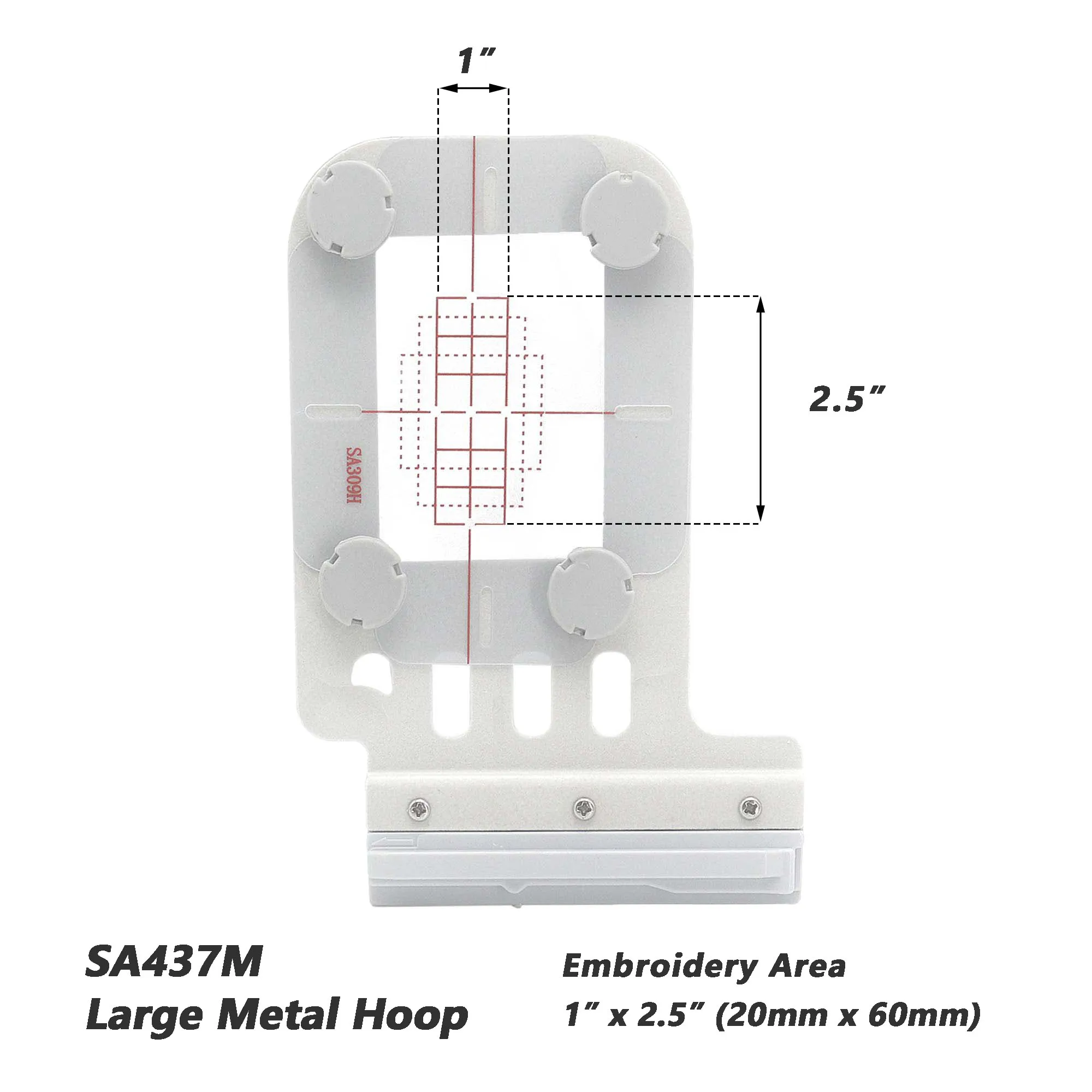 Zestaw magnetycznych obręczy 4 – Embroidery Hoop Plastic recenzja i cena