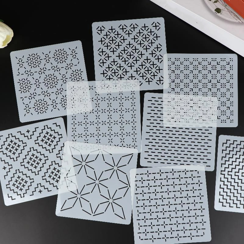 [J]9/32 szt. Szablony do haftu – Embroidery Motif recenzja i cena