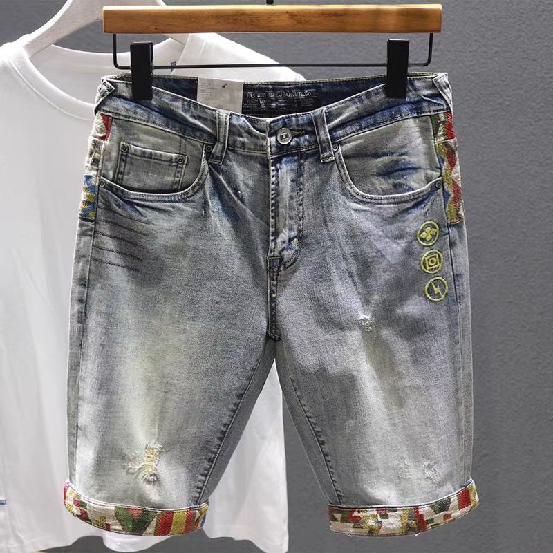 Męskie spodenki jeansowe Selve – Embroidery Jeans recenzja i cena
